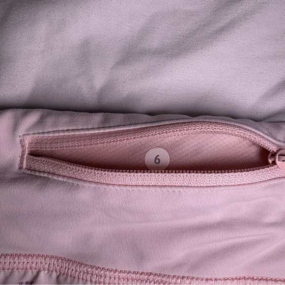 Lululemon Run Speed Short 4-way StretchSunset Stripe Blush Quartz Multi Size 6 - Picture 5 of 8
